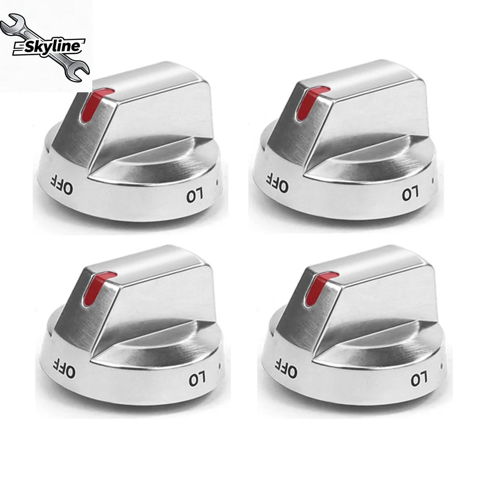 1PC DG64-00473A switch replacement knob applicable for Samsung stainless steel gas stove knob NX58H5600