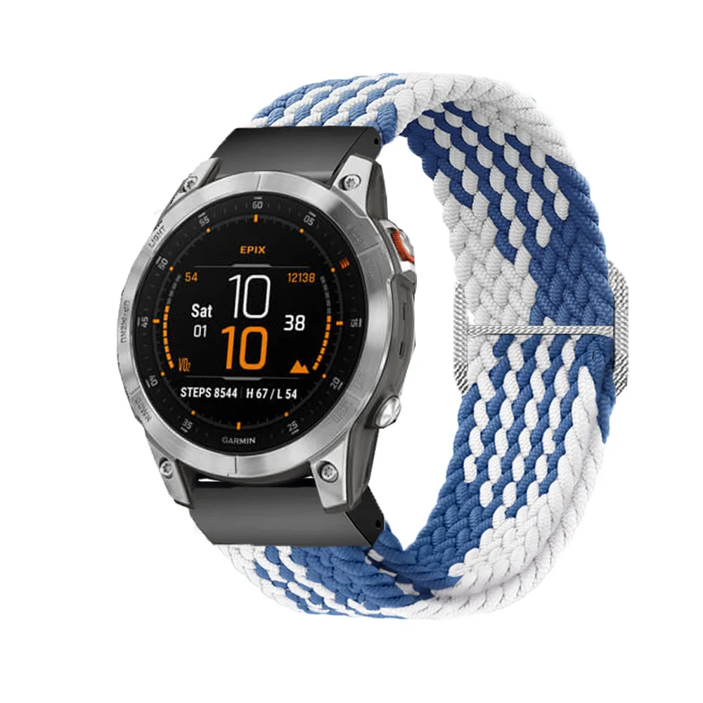 26 22MM NEW Soft Band For Coros VERTIX 2/Garmin Epix/Fenix 7 7X Smartwatch Straps Silicone Easy Fit Sports Wristband Bracelet