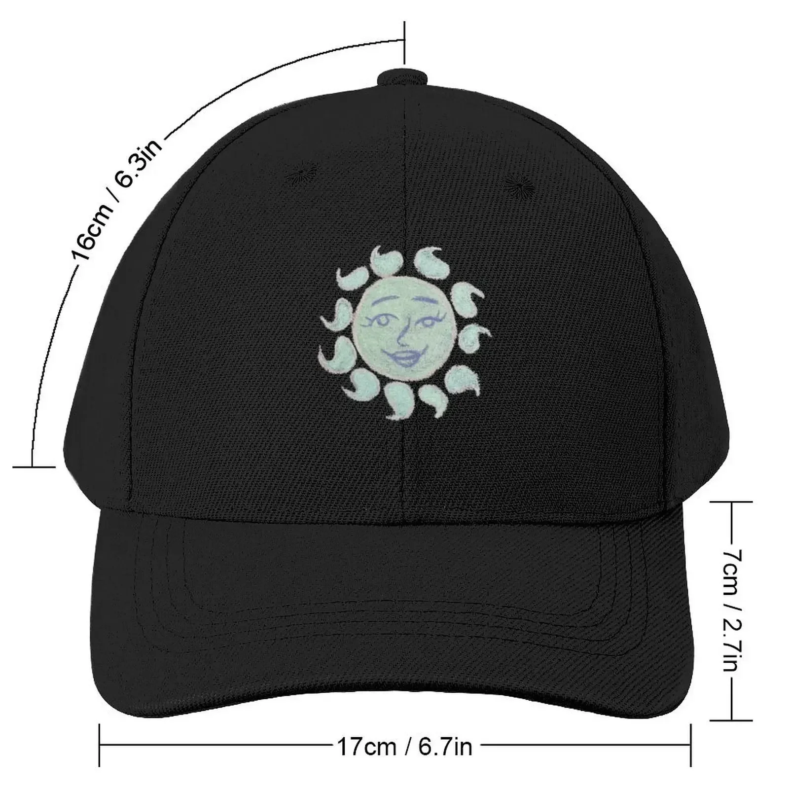 Katie's Chalk Sun Baseball Cap Luxury Brand derby hat New In Hat beach hat Women's Hats For The Sun Men's