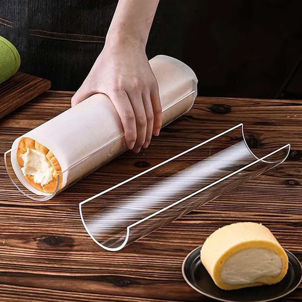New Thickening Cake Roll Shaping Retainer Semicircle Acrylic Cake Mold U-shaped Pastry Baking Tool