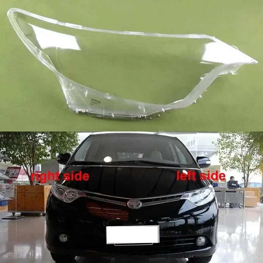 

Для Toyota Previa 2006 2007 2008, передняя фара, прозрачная крышка, абажур, маски, абажур, линза из плексигласа
