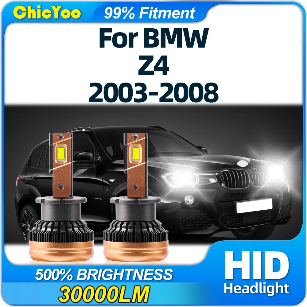 

120W LED Headlights Bulbs 30000LM CSP Chips HID Xenon Lights 12V 24V Canbus No Error For BMW Z4 2003 2004 2005 2006 2007 2008