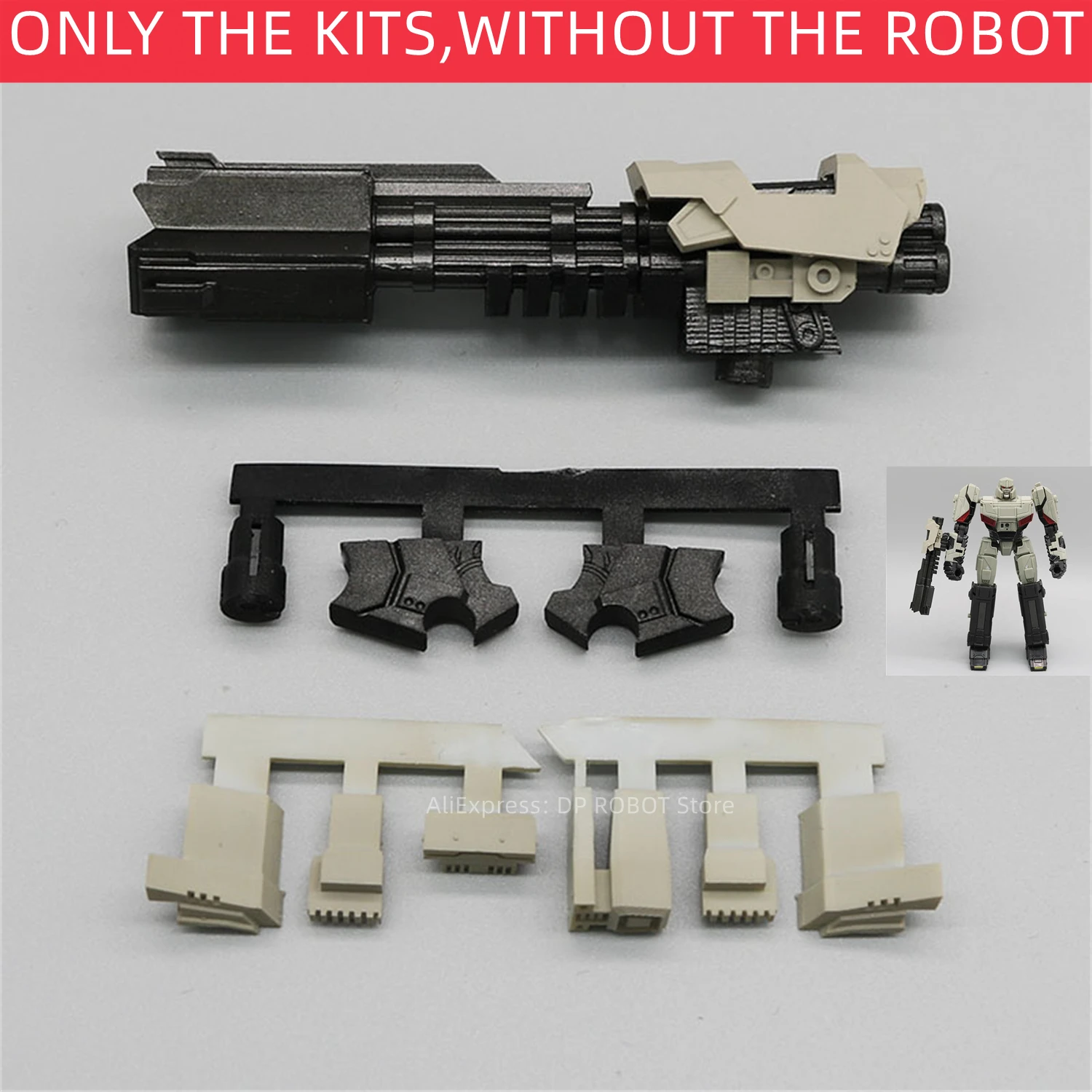 3D DIY Arm Cannon Weapon Filler Parts Upgrade Kit For TF ONE SS-114 SS114 Megatank Accessories-JUQI Studio