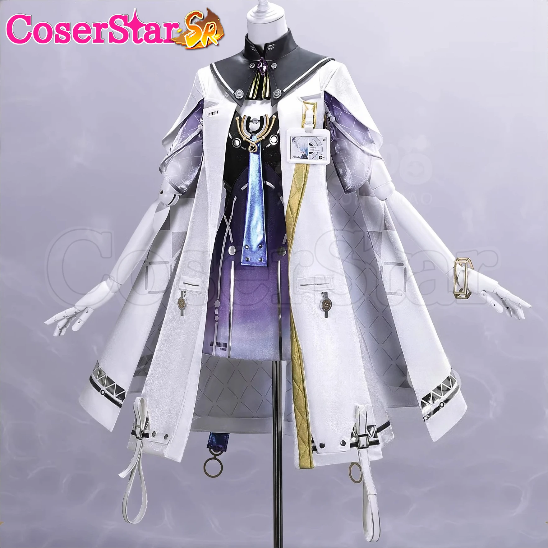 

CoserStar-SR Game Wuthering Waves WuWa MORNYE Cosplay Costume Outfit Dress Carnival Halloween Comic Role Play Uniform