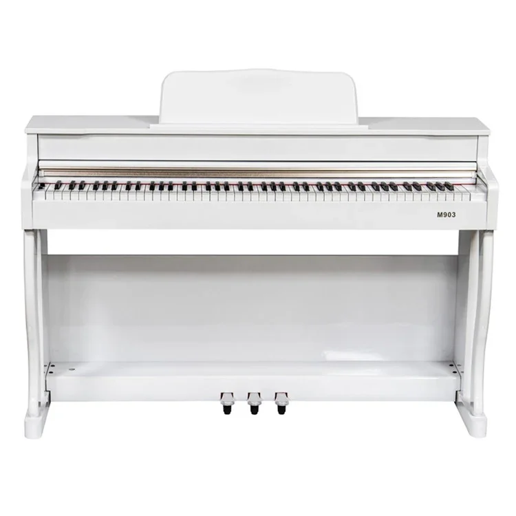 Multi Function Digital Piano 88 Standard Weighted Keys Beginner Professional Electric Musical Instruments With USB Headphone