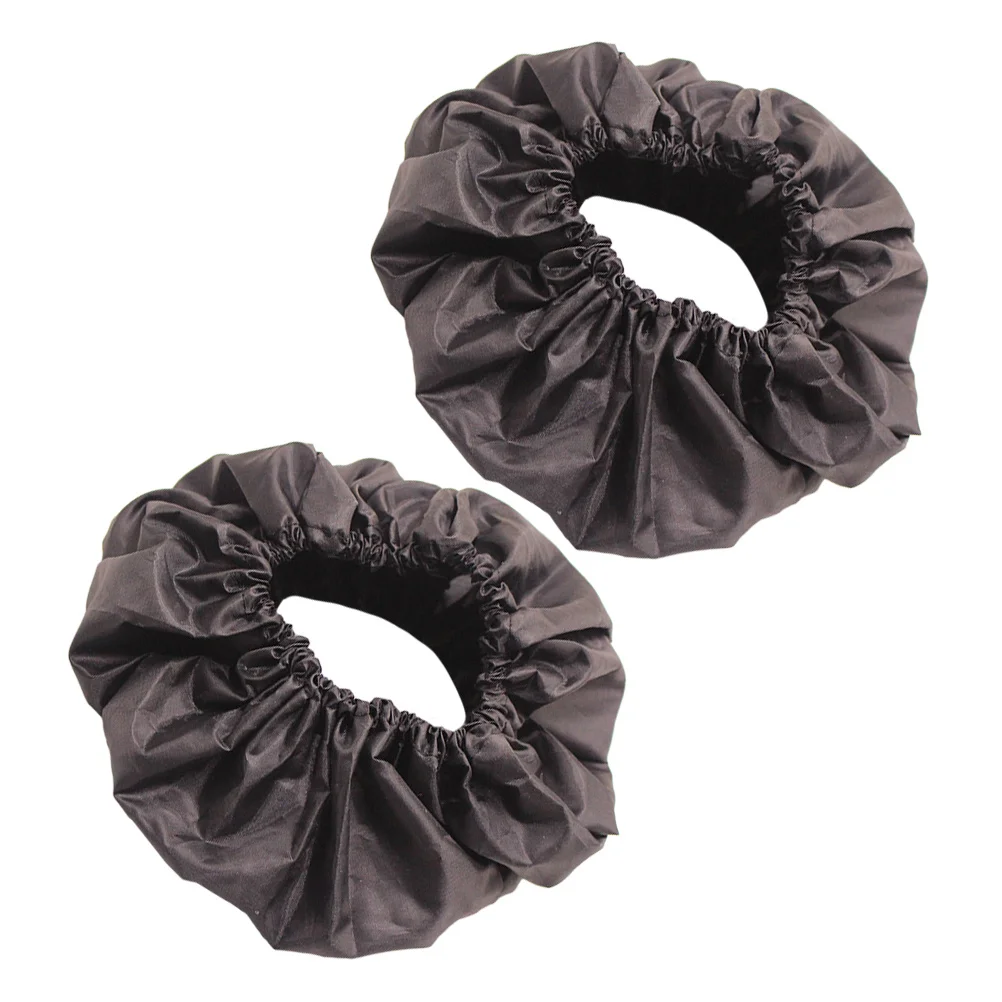 

2Pcs Stroller Wheel Cover Durable Oxford Cloth Protective Cover for Pushchair Tire Accessory Floor Protector Wheel Protector