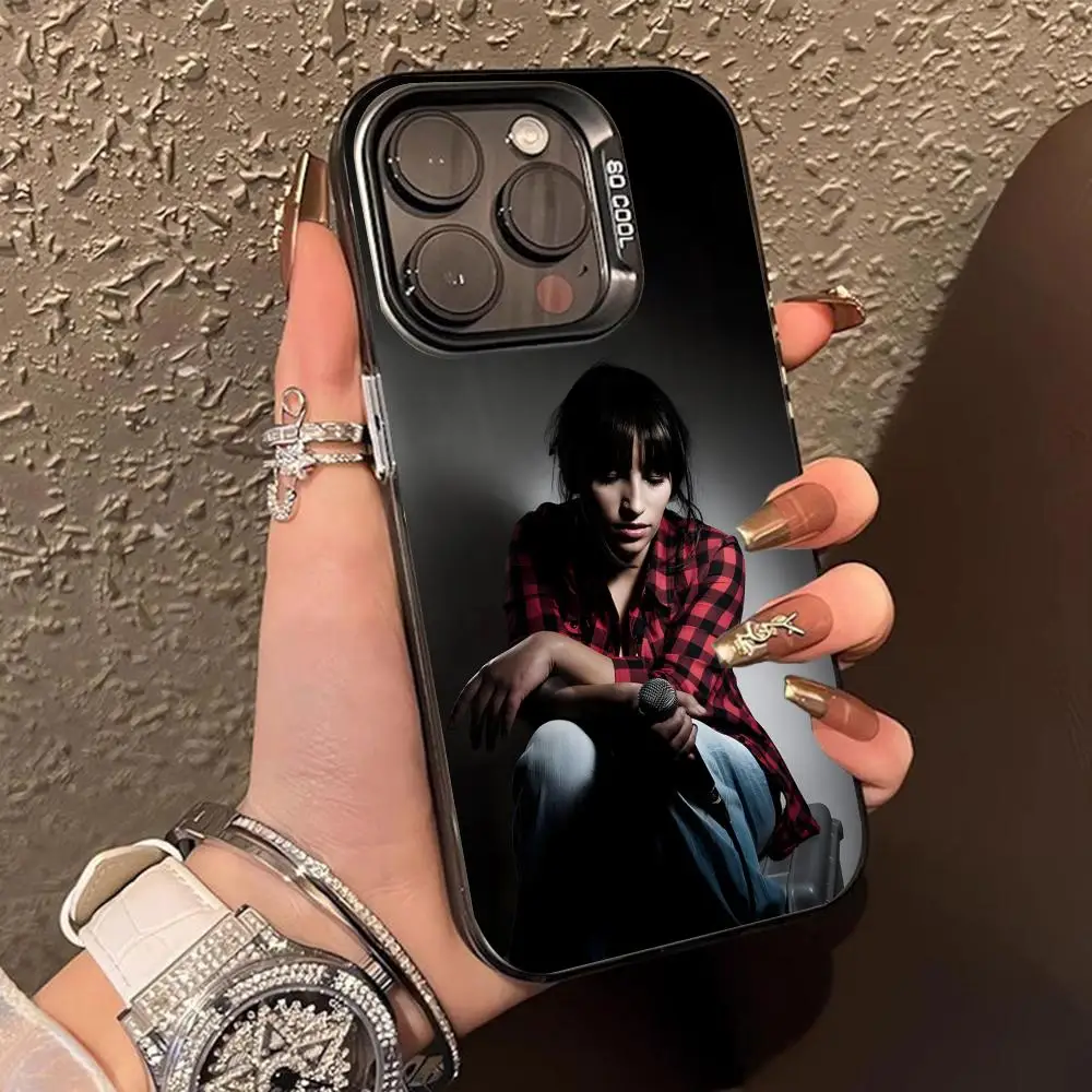 Ana Tijoux Mobile Cell Phone Case for iPhone 17 16 15 14 13 12 11 X XR XS 8 7 Pro Max Plus Translucent Colour Cover Cover