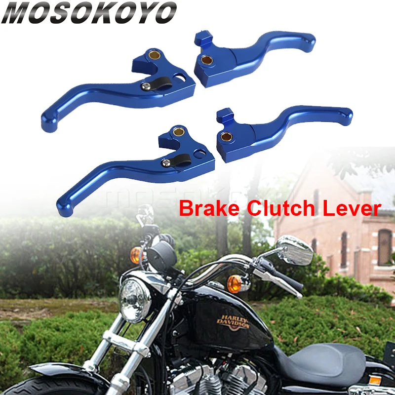 

Custom Brake Clutch Lever 2-3 Finger Control Levers for Harley Sportster Forty-Eight Iron Low/SuperLow XL 883L 883N XL883 XR1200