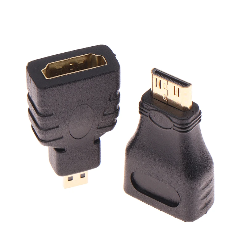 1Pc Hdmi Naar Mini Hdmi Adatper 1080 P 2K 4K Voor Mini Pc Hdtv Hd Camera 5504 Mini Hdmi Man Naar Hdmi Een Vrouwelijke Adapter Converter