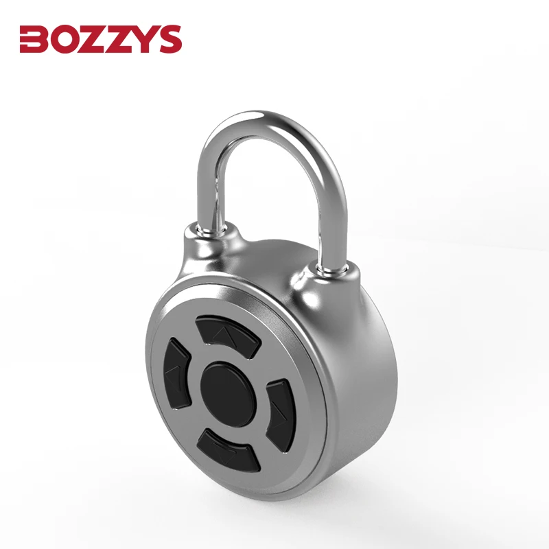 Bluetooth Padlock Smart Password Lock with APP Control 38mm USB Rechargeable for Suitcase Locker 3 Months Battery Unlock Records