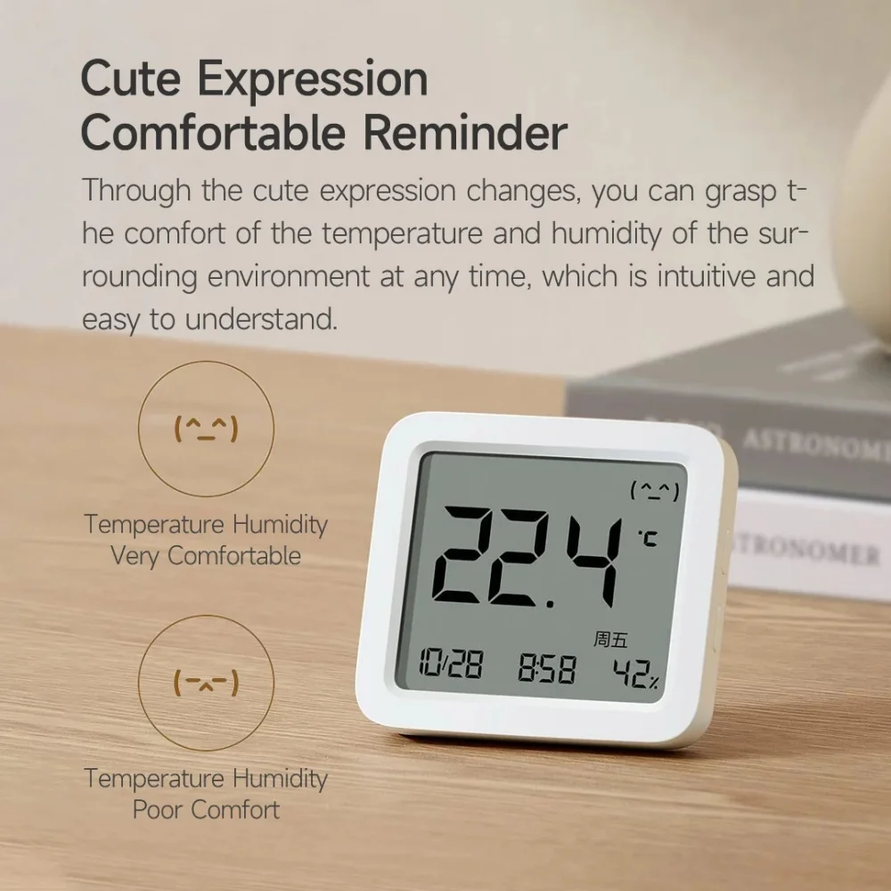 XIAOMI Mijia Smart Bluetooth Thermometer 3 LCD Wireless Electric Digital Hygrometer Temperature and Humidity 3