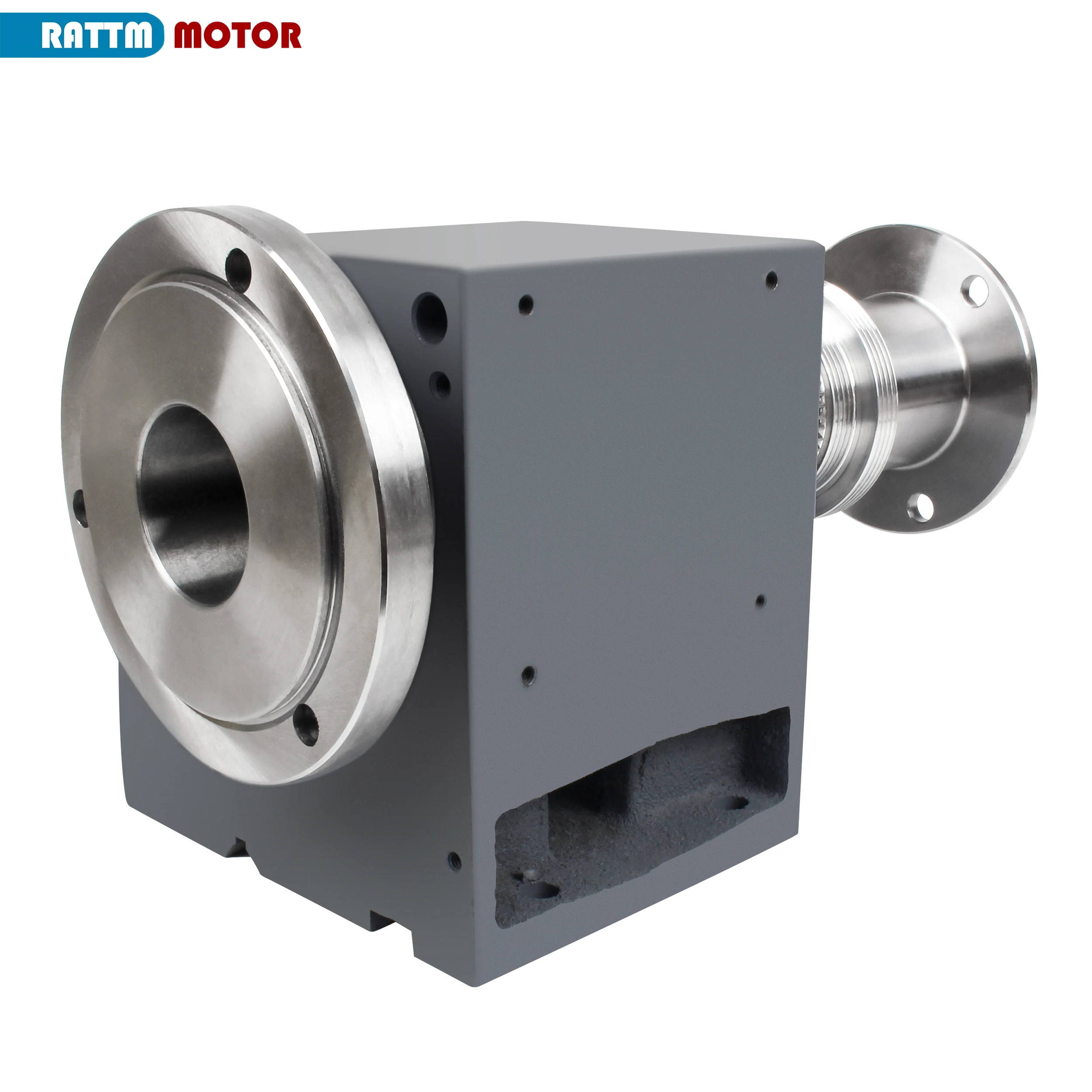 Double Ended Shaft 125mm Spindle Box Assembly For WM210 CD-210V MX-210V Through hole 38mm Lathe headstock assembly