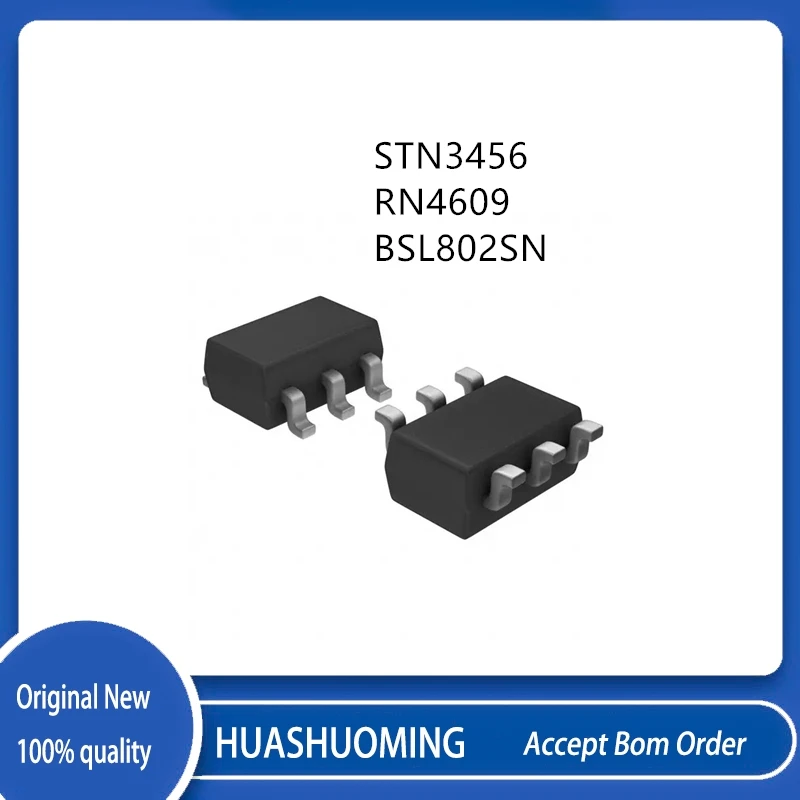 100Pcs/Lot STN3456 RN4609 BSL802SN BSL802 SOT-23-6