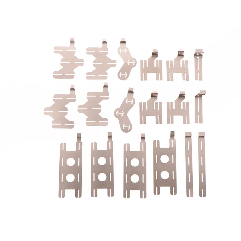 

1 комплект стальных никелированных листов для точечной сварки аккумуляторных батарей Dayi, никелированные пластины для литиевых батарей