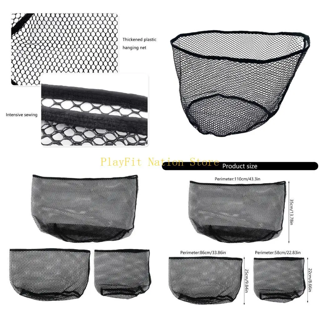 

242F Многоцелевая сетчатая сумка для сбора рыбы с толстым покрытием сетчатых мешков