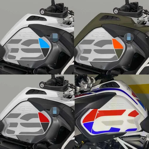 Imagen 2 del producto Para BMW R 1200 GS ADV 2014 - 2018 3D Gel resina epoxi Kit de almohadilla de depósito para motocicleta pegatinas protección impermeable calcomanía decorativa