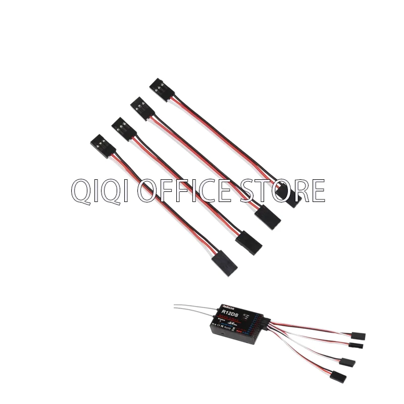 

10pcs/lot 10CM Male to Male JR Plug Servo Extension Lead Wire Cable 100mm for RC Plane Quadcopter