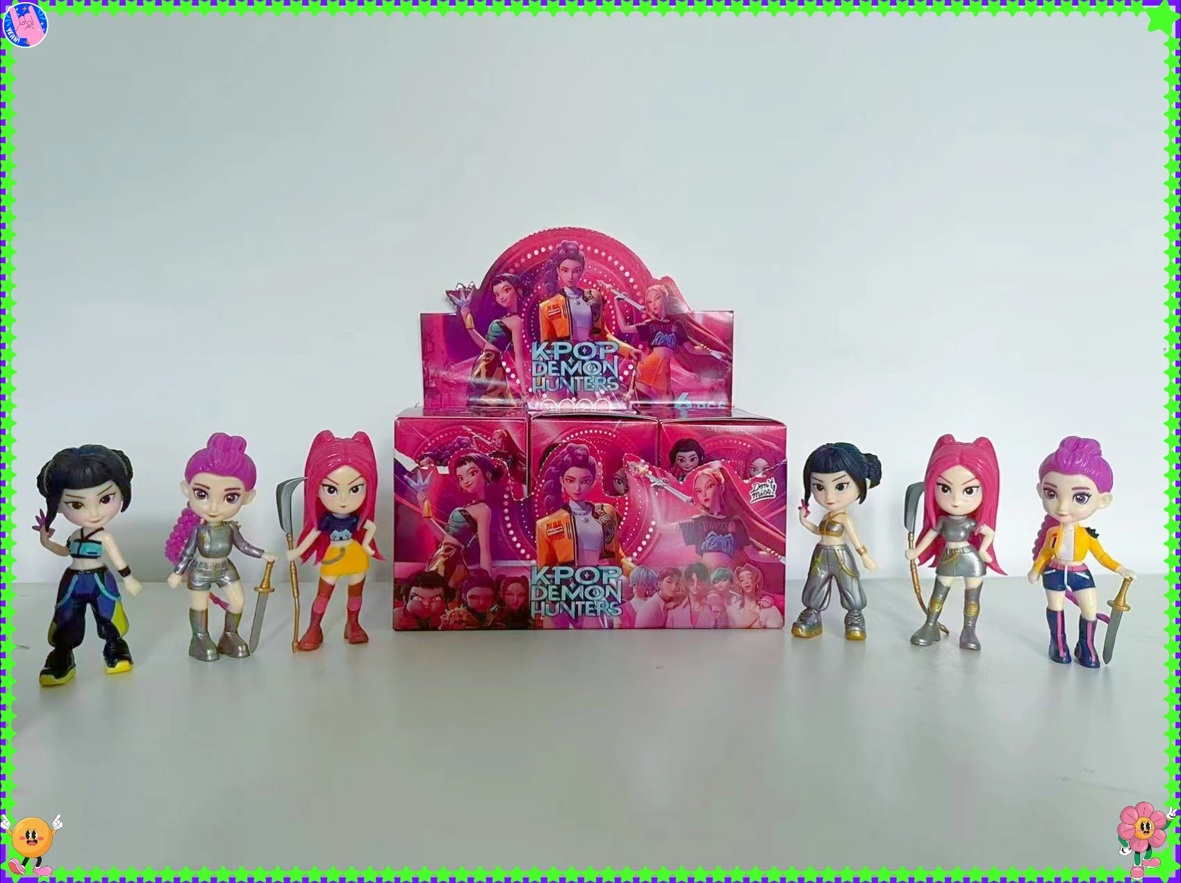 

ГОРЯЧИЕ Охотники на демонов, аниме Kpop, фигурка, модель игрушки, мультяшная игровая периферия, украшение, коллекция фигурок, модель игрушки для детей, подарок