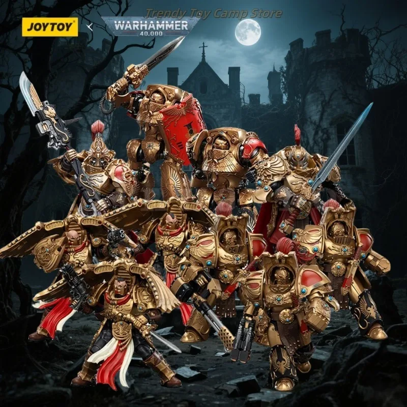 

JOYTOY 1/18 Фигурка 40K Horus Heresy Legio Custodes Adeptus Custodes Фигурки Achillus Dreadnought Аниме Военная модель