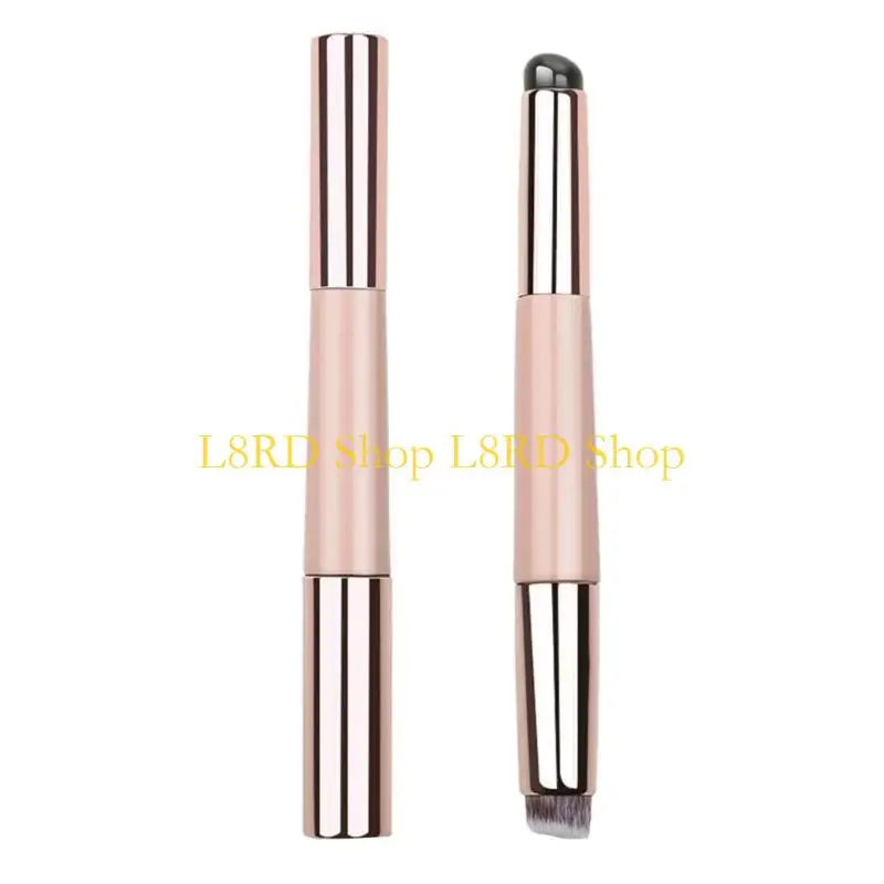 L8RD 2 in 1 Lipstick Applicator Silicone Lip Brush Double Ended Concealer Brush