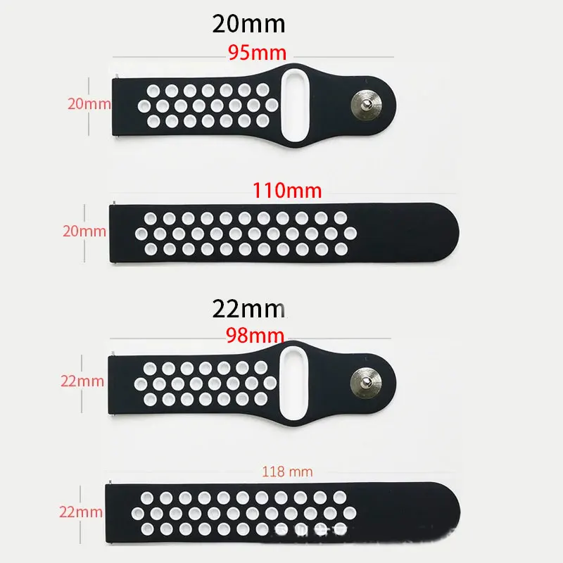 20Mm 22Mm Armband Voor Amazfit Band Siliconen Gts/2/2e/Gts2 Mini/Gtr 42Mm/47Mm/Gtr2/2e/Stratos 2/3 Sport Horloge Band Amazfit Bip