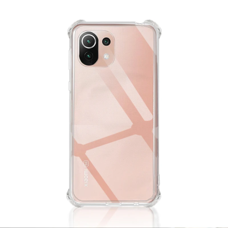 Clear Phone Case for Xiaomi 11 Lite 5G NE TPU Transparent Case for Xiaomi11 11Lite 6.55\