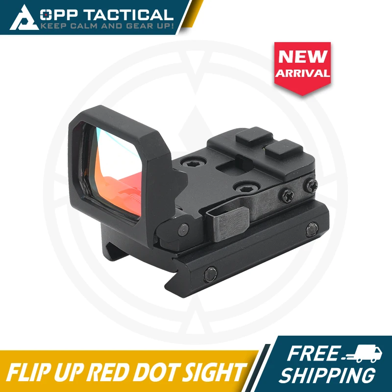 Flip Up Red Dot Pistol Sight Reflex Sight Scope Mount untuk MOS Glock atau Slide Cut Menerima RM06 Xperiola 1913 Mount Rifle