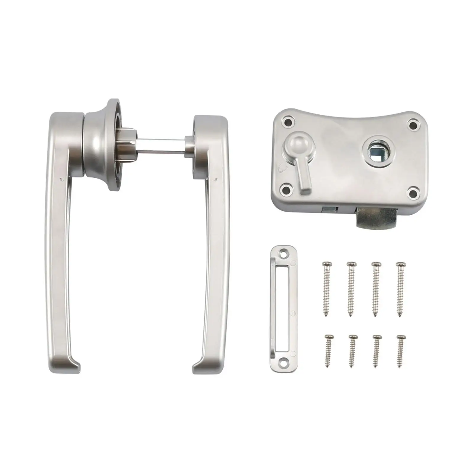 

RV Toilet Door Lock Boat Latch Entry Handle Utility to Use Versatile Bathroom Door Lock for Camper RV Yacht Bathroom Travel