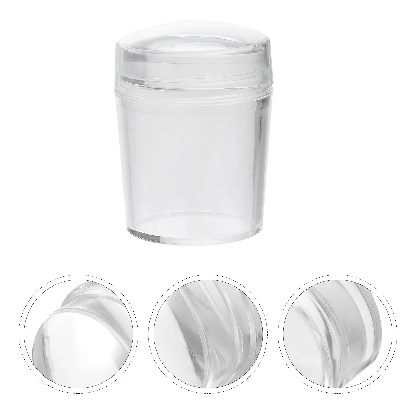 

Chunky Clear Jelly Transparent Stamper Nail Stamping Tools jelly stamper for nails jelly nail tool