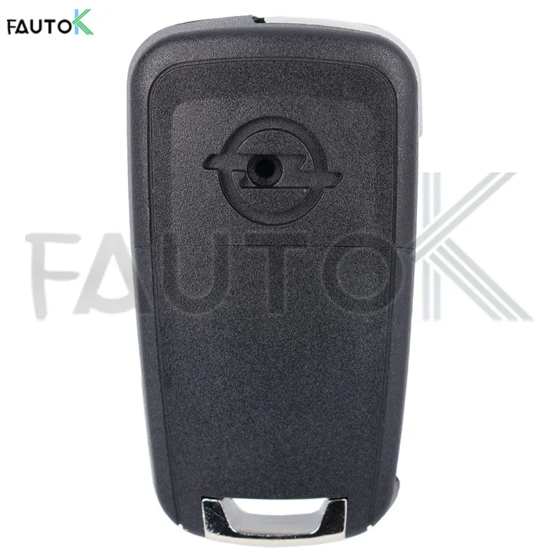 Smart Auto Key Case 2 3 Buttons Car Key Fob Folding Flip for Opel Zafira Corsa Astra Vauxhall Vectra Omega HU100 Uncut Blade