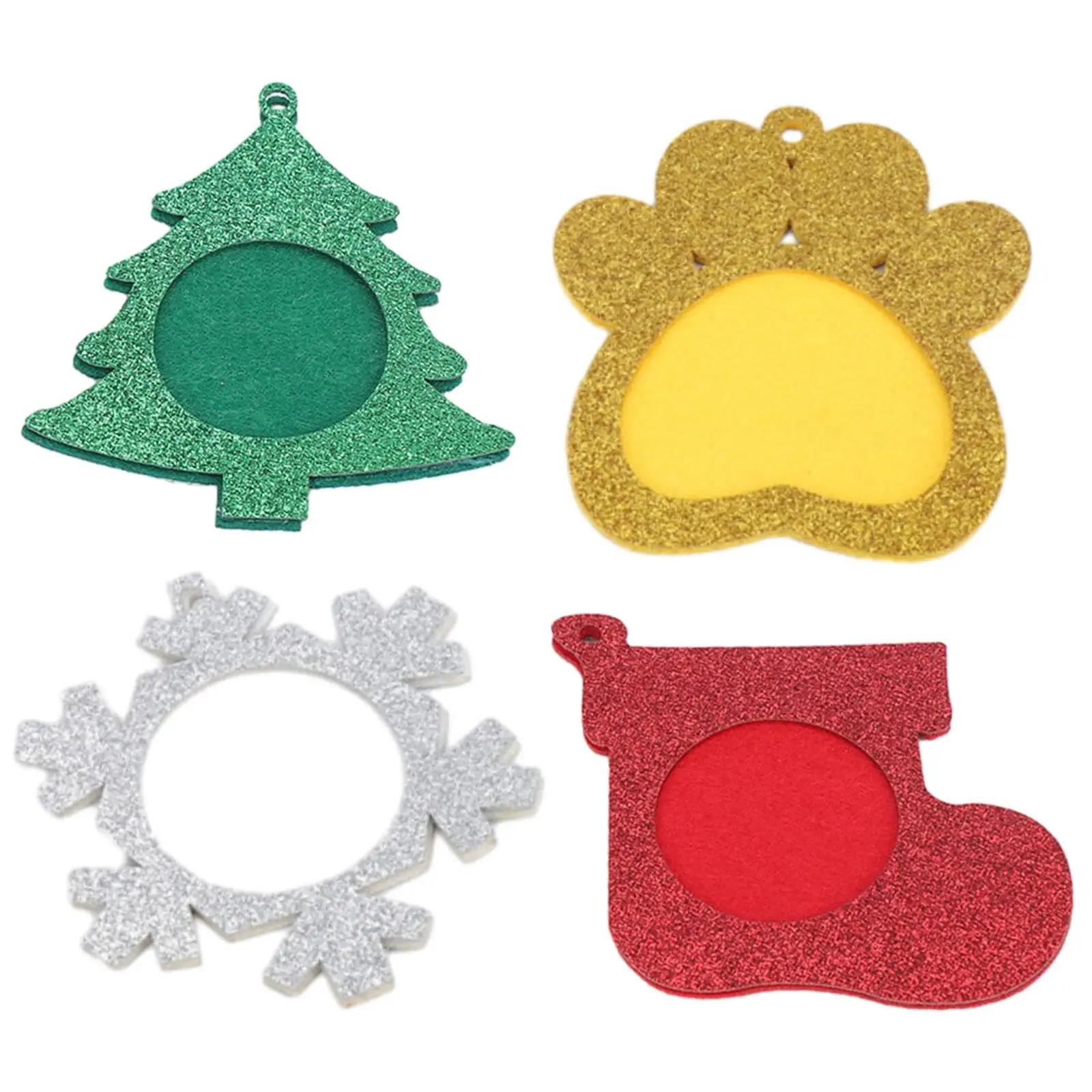 Christmas Photo Frame Ornament Christmas Tree Decoration for Party