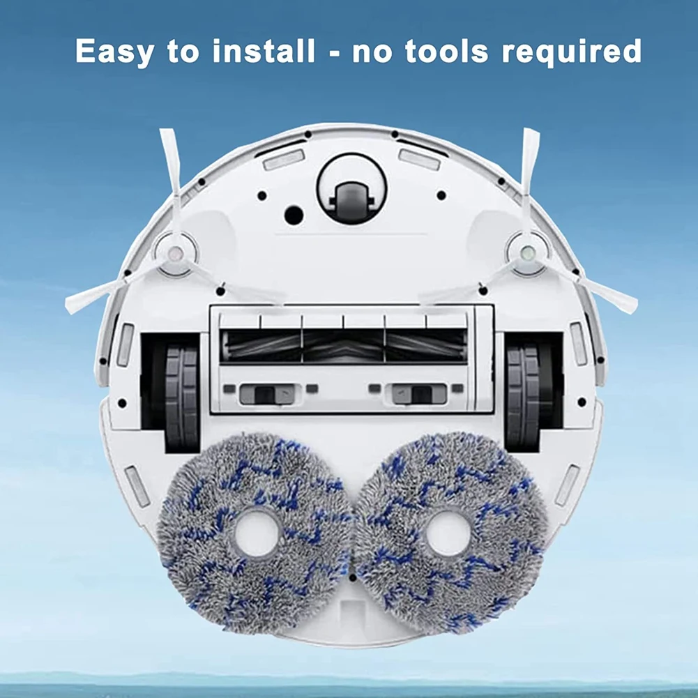 مكنسة كهربائية بديلة لـ Ecovacs ، قطعة قماش ممسحة ، أجزاء وسادات قابلة للغسل ، T10 توربو ، Deebot X1 OMNI