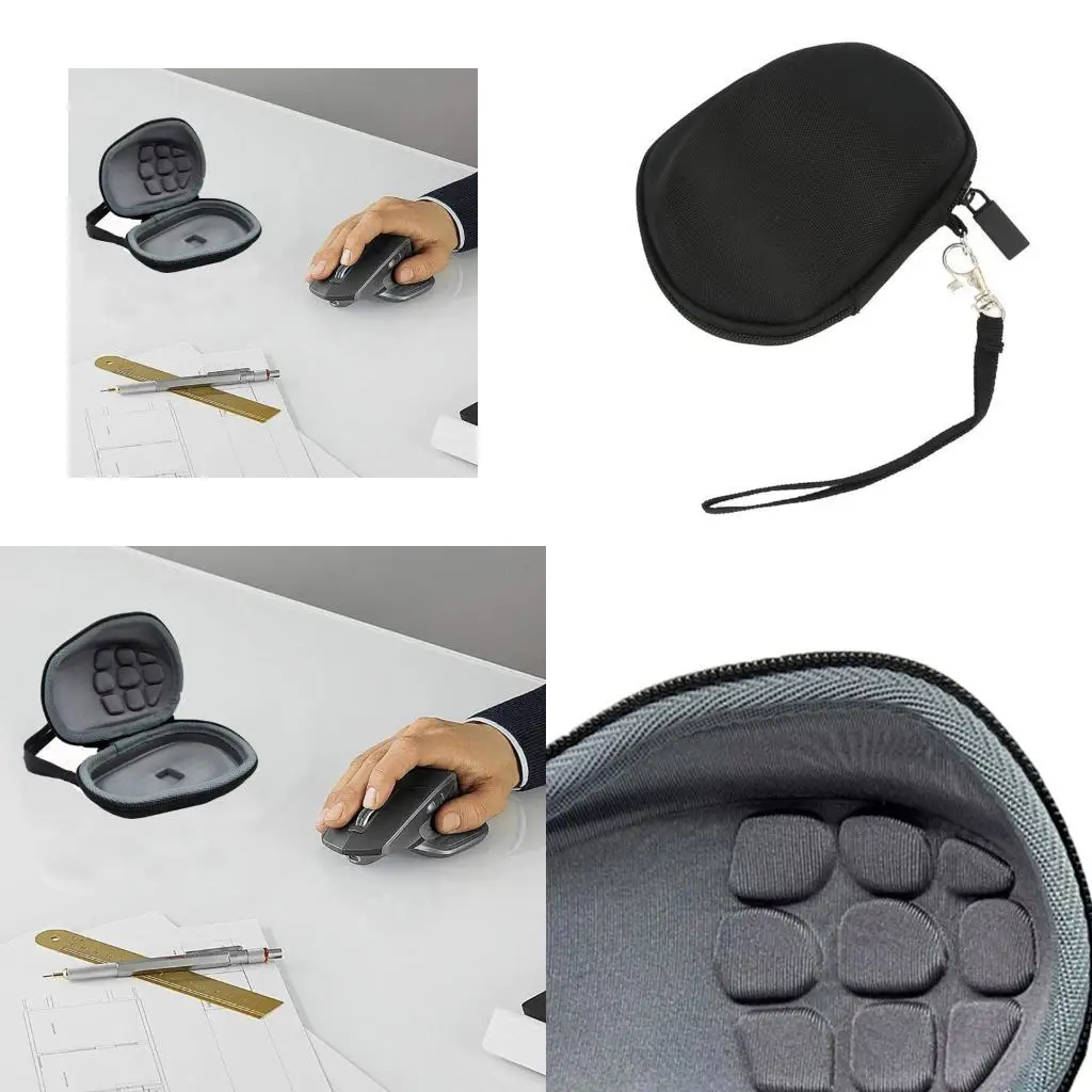 

R53C Hard Shell Protective Case For MX 2/2S Mouse EVA Travel Storage Case Shockproof Bag Case with Hand Straps