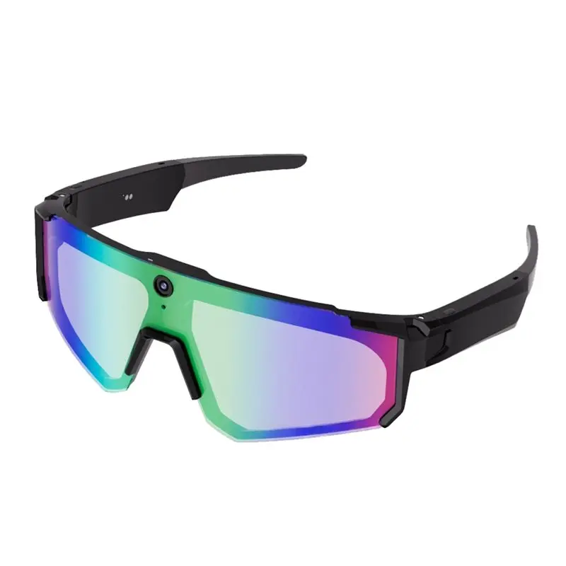【MUST-HAVE】AI Smart Glasses Polarized Sunglasses 8MP Camera Bluetooth Call Translation Cycling Anti Glare Driving IP54 Goggles