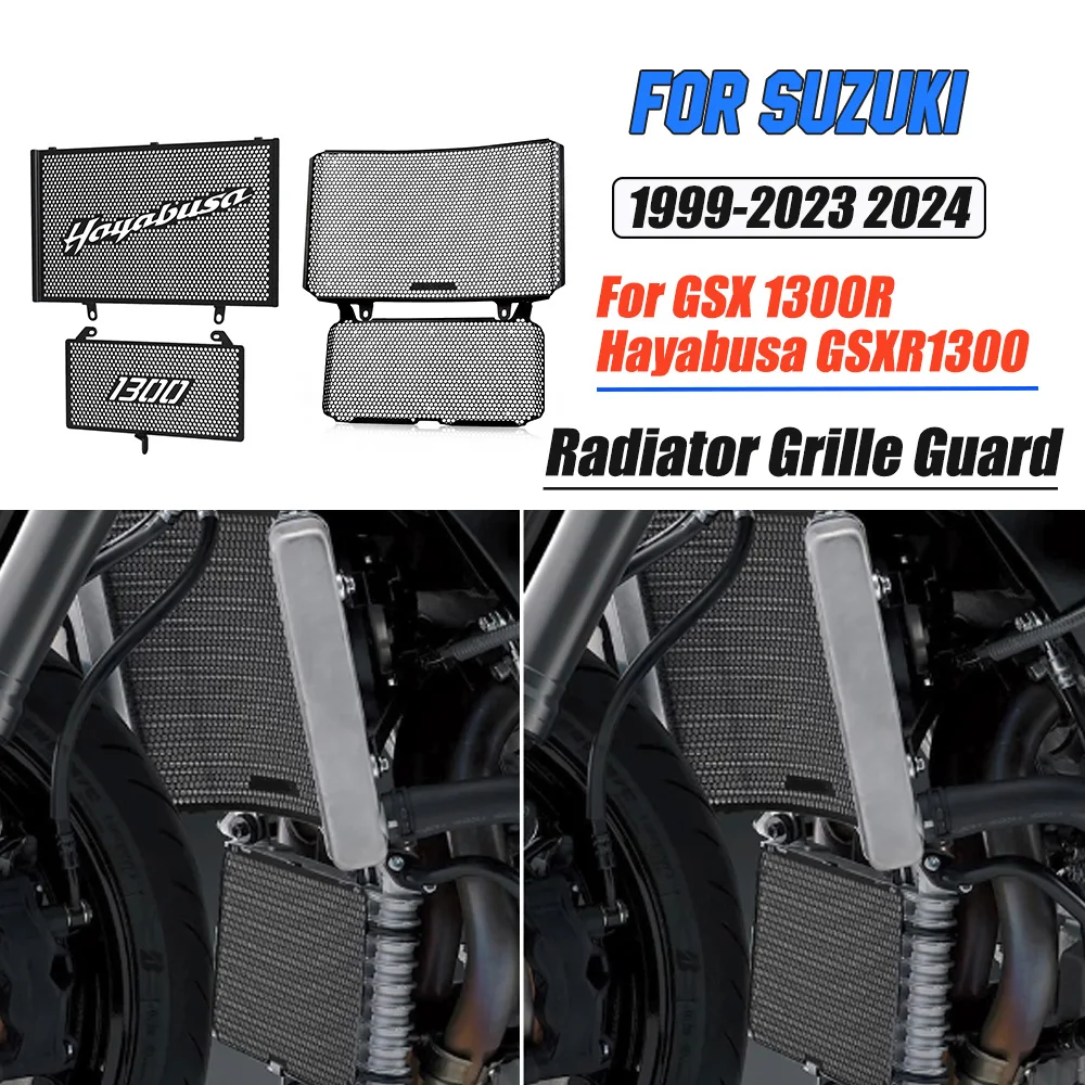 

Motocycle Radiator Grille Cover Water Tank Guard Protection For Suzuki GSX 1300R Hayabusa GSXR1300 1999-2024 2022 2021 2020 2019