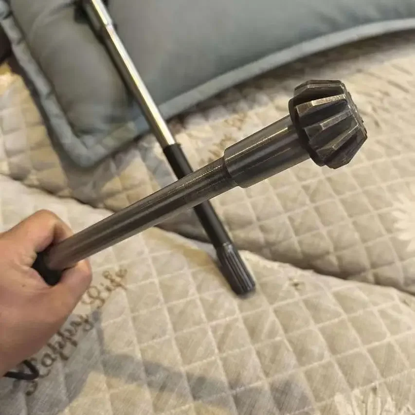 40cm Outdoor Multifunctional Alloy Steel Short Rod Short Hammer Car Mounted Window Breaking Tool