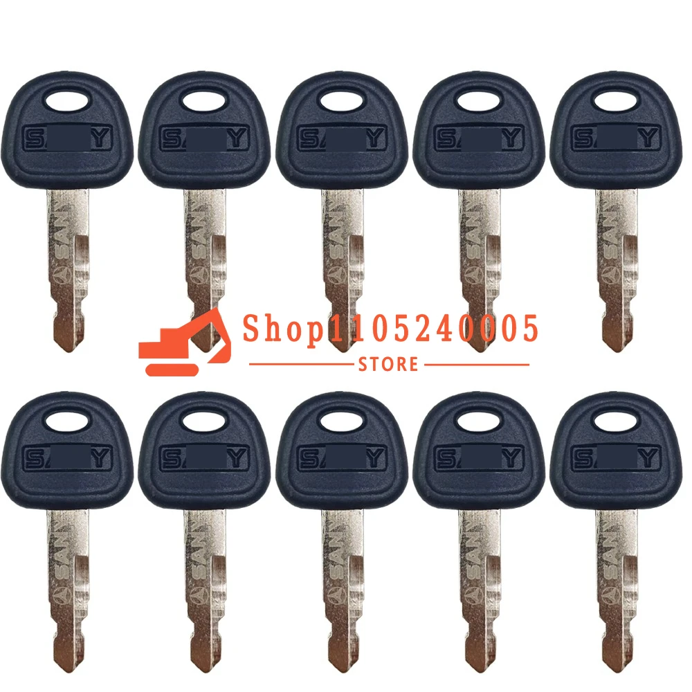 20/10/5/1PCS Brand New Ignition Keys for Excavator Bulldozer Loader Heavy Equipment Key