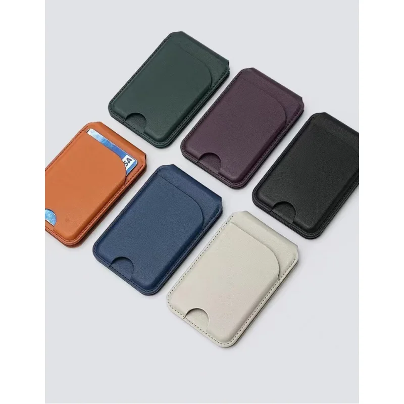 

Магнитный кожаный чехол-кошелек Magsafe для iPhone 16, 15, 14, 13, 12, Pro Max, многофункциональный чехол-держатель для карт, сумка для телефона