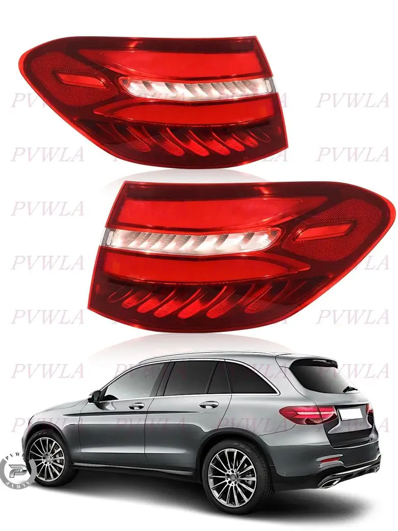 

Светодиодные внешние задние фонари для Mercedes-Benz W253 C253 GLC220d/250/250d GLC300/350e/350d GLC43/63 AMG 2016-2019 гг. (задний фонарь, стоп-сигнал)