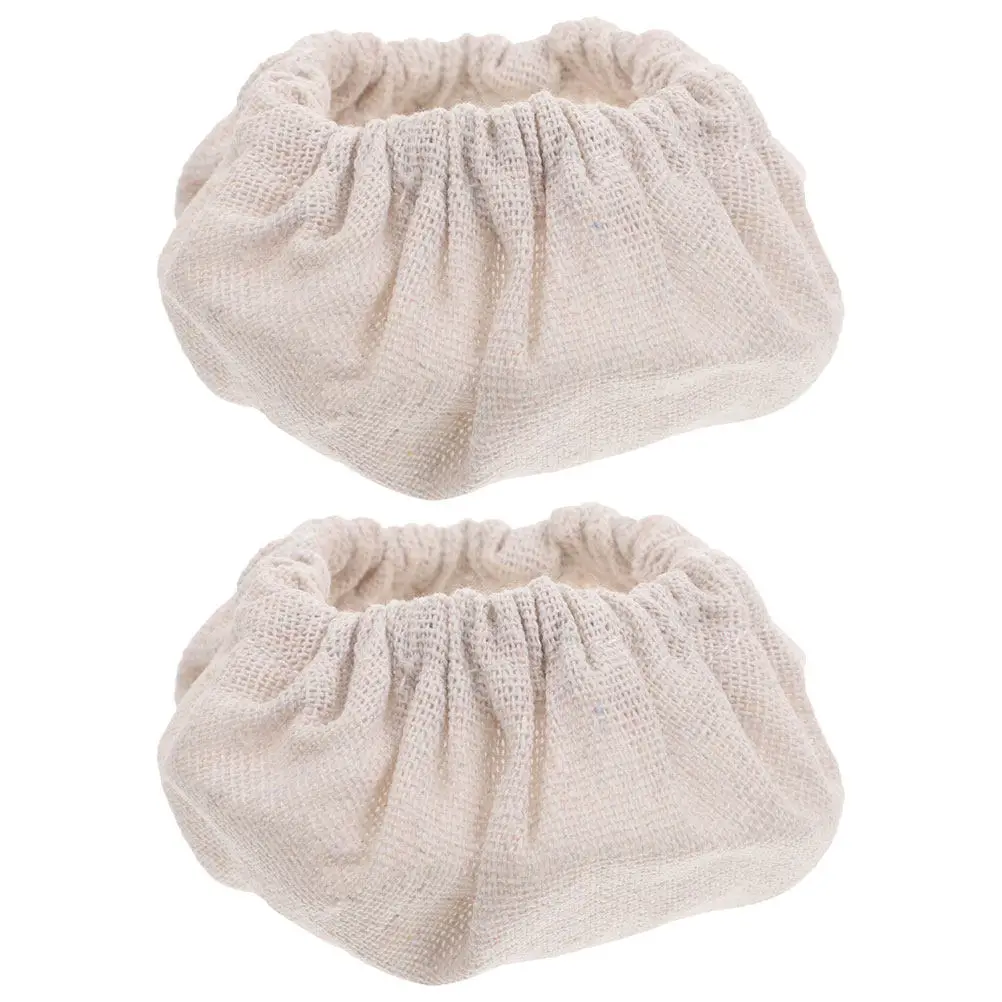 

2 шт. многоразовые тканевые крышки для банок, универсальные защитные чехлы для стеклянных бутылок для кухни