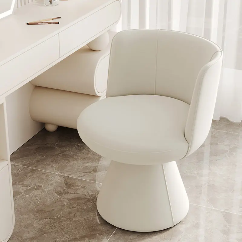 Makeup Stool Dressing Stool Rotating Dining Chair Light Luxury Designer Bedroom Dresser Chair Premium Princess Makeup Chair