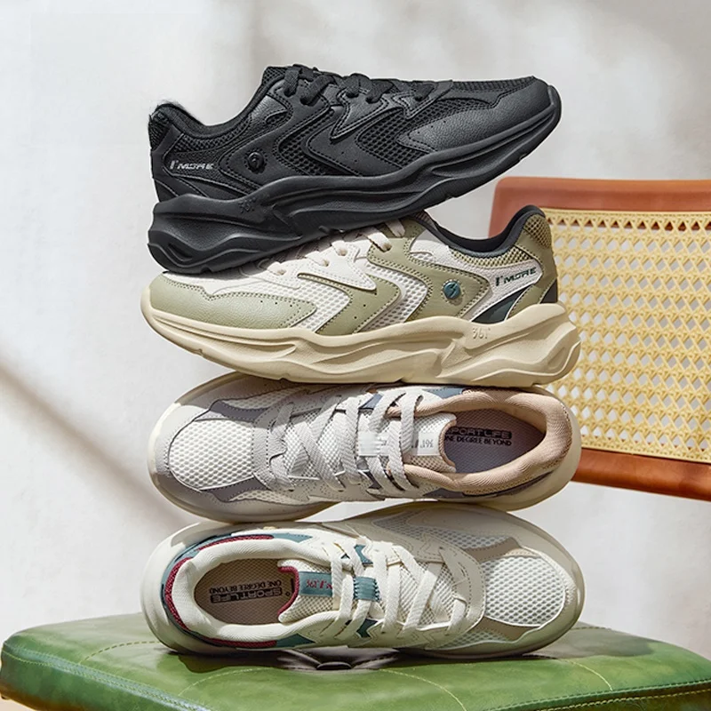 メンズ-ランニング-シューズ-36-°-通気性のある軽量メッシュ素材、衝撃吸収スプリング、2026年スポーツスニーカー、快適なラバーソール