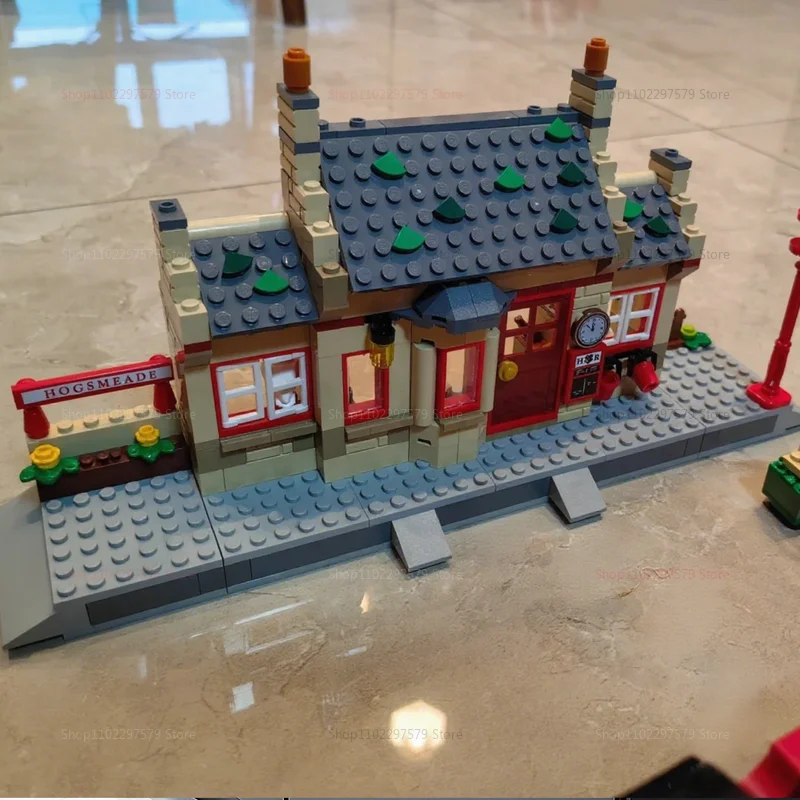 Customizable Building Blocks Toy 1074Pcs Classic Train Set With Station Construction Brick Education Learning Toy For 6+ years