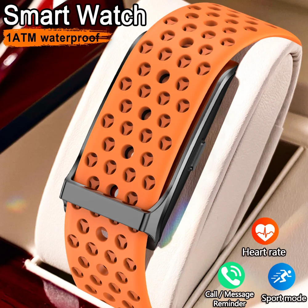 

Смарт-часы для мужчин и женщин, фитнес-умный браслет, спортивный браслет, монитор сердечного ритма, артериального давления, водонепроницаемые многофункциональные часы 2025