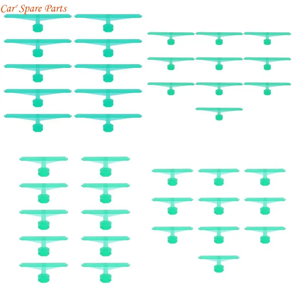 

Y4UA Plastic Step Tab Dent Repair Tool Dent Removal Tab for Heat Glues Application