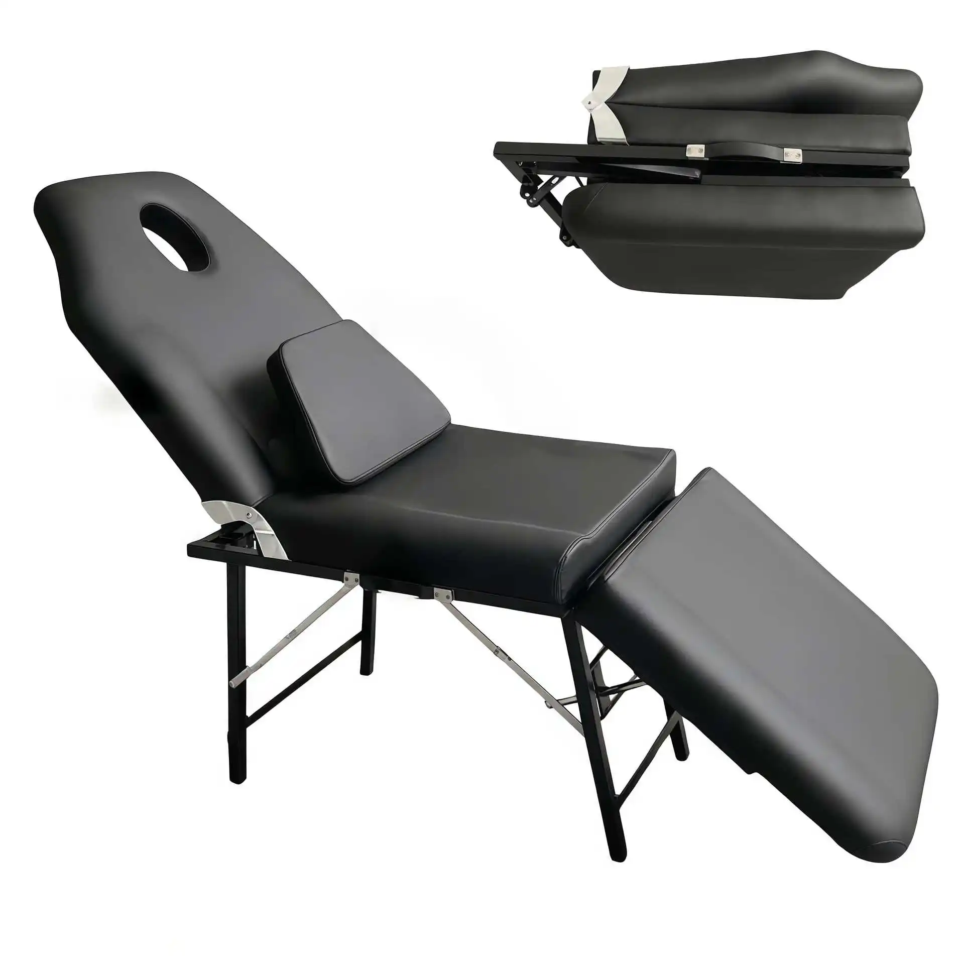 Portable Handheld Folding Beauty Table for Salon Clinic Eyelash Facial Care Injection Massage