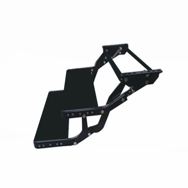TONGFA Summer Special Price Aluminum Alloy Double Layers RV Caravan Manual Folding Steps