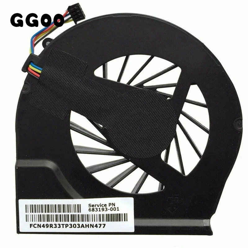 Laptop cooling fan for HP Pavilion G4 G4-2000 G7 g7-2000 G6 G6-2000 683193-001 685477-001 FAR3300EPA fan and kipo 4pins