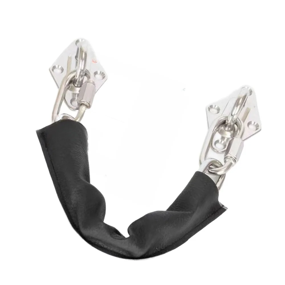 Stainless Steel Chain 304 for Storm Door Control Farm Equipment Storage Wind Prevention 315mm 350mm 375mm 410mm