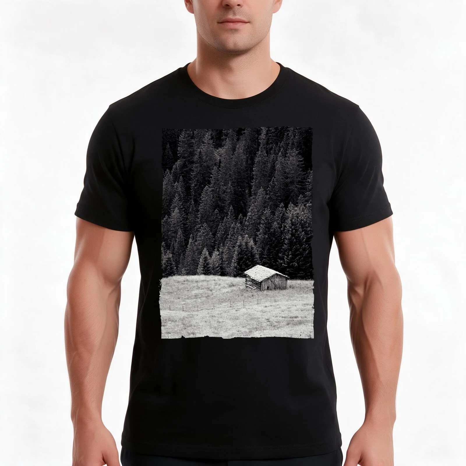 BEYOND FIRS T-Shirt, Summer Casual Cotton Tee, Oversized Streetwear Tops, Vintage Graphic Print, Loose Fit Short Sleeve